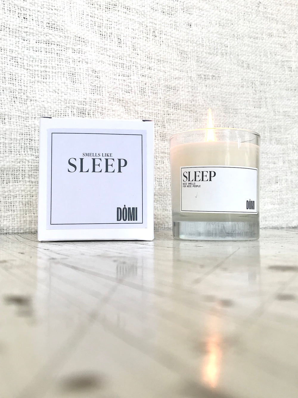 Smells Like Sleep Scented Candle - D o m i  